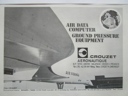 Pub crouzet aeronautique - crouzet,