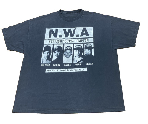 Vintage y2k nwa rap tee - vintage, 90s