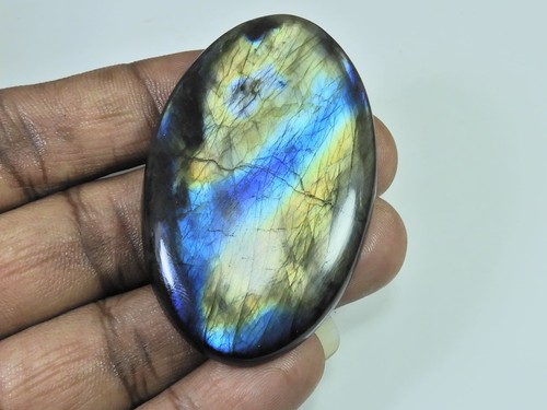 Cabochon ovale multi - , feu