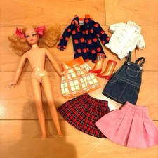 Tenue de poupée vintage