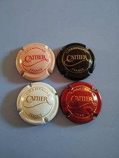 lot de 4 capsules de champagne cattier