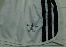 Adidas Pantalons Nylon Sprinter Shiny Shorts Glanz Pants 196 Vintage 70'S D5