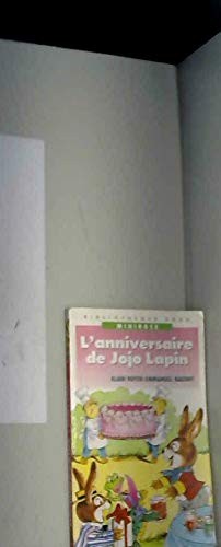 Anniversaire jojo lapin - de,