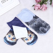  2 Pairs Chaussette De Chat