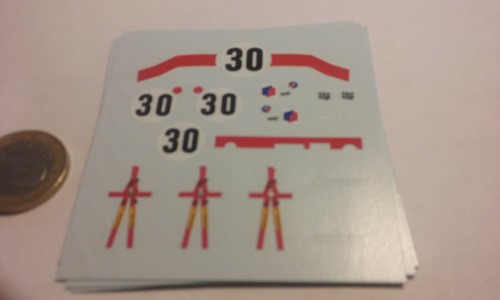 Decals decalcomanie deco matra - decalcomanie,