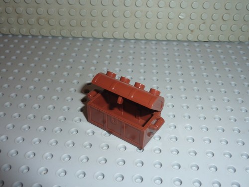 Coffre lego redbrown container - lego,