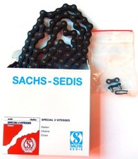CHAÎNE SACHS - SEDIS SPÉCIAL 3 VITESSES 112 MAILLONS NEUVE