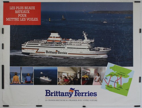 Brittany ferries circa 1980 - brittany,