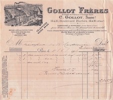 75 PARIS locksmith GOLLOT 1914
