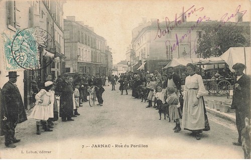 Jarnac rue des portillons - des,