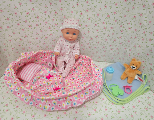 Corolle baby doll set - baby, bag