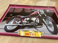 BMW 600 R67/2 2002 fiche carte moto passion collection Atlas