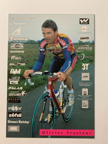 Carte photo cyclisme jean - carte,