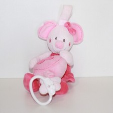 Doudou Souris Kiabi - Musical - Rose