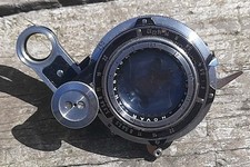 ANCIEN OBJECTIF D 'APPAREIL PHOTO COMPUR NOVAR ANASTIGMAT  1 : 3,5 F =10.5 NEUF 