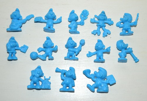 Lot figurines schtroumpf - 13,