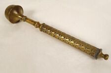 Goupillon d'aspersoir seau à bénir laiton métal église XIXème siècle