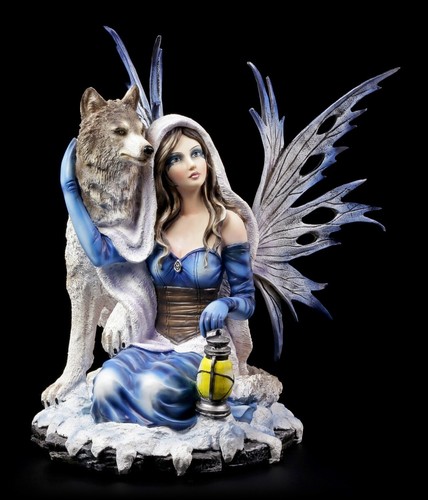 Figurine elfe avec - figurine,
