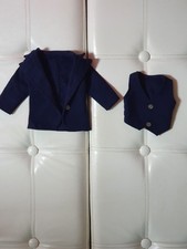 Pour poupée Jerry Bella :partie tenue "Teddy "1974