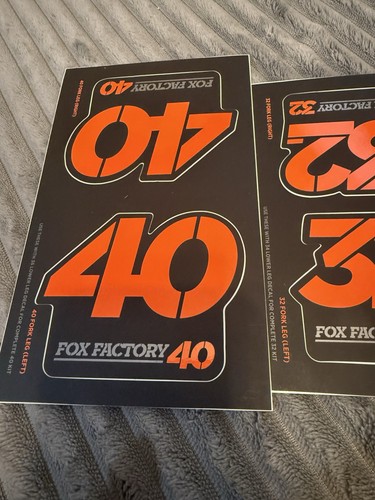 Fox factory fork - fox,