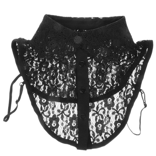 Faux col dentelle - col, en