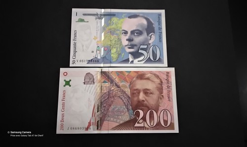 Lot billets neufs unc - 2,