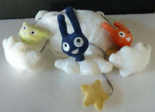 T6 Doudou nuage suspension mobile IKEA étoile lapin orange bleu blanc jaune TTBE