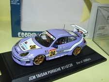 PORSCHE 911 GT3R N°24 JCM TAISAN EBBRO 230 1:43
