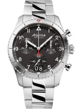 Alpina AL-372BW4S26B Startimer Pilot Chronographe Montre Homme