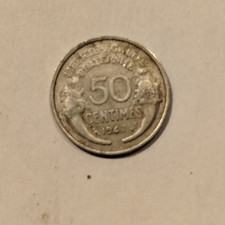 Pièce de 50 centimes 1947