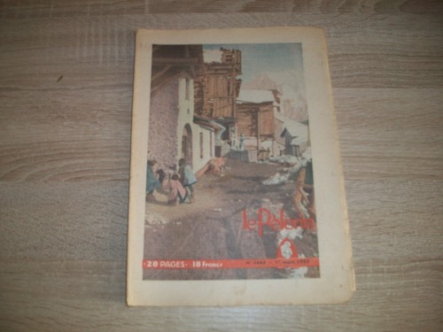 Ancien journal pèlerin 1 - ancien, journal,
