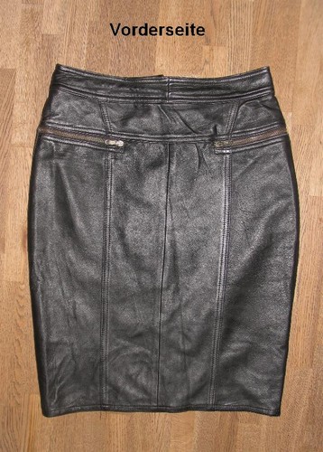 Jupe longue cuir - jupe,