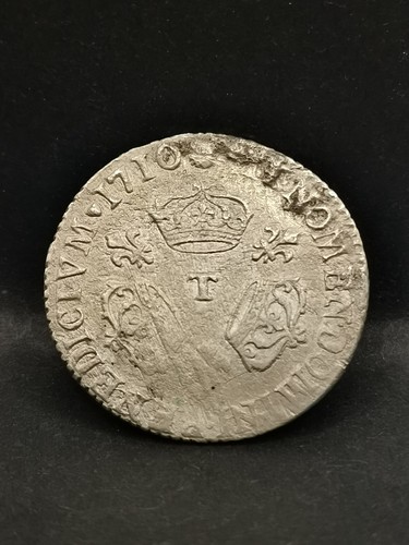 Ecu argent 1710 - 1/10,