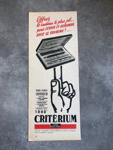 Publicité presse 1956 - de,