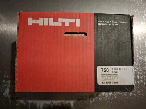 750 clous hilti - hilti, x-gn