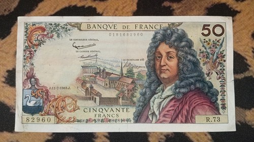 Billet francs racine - 50,