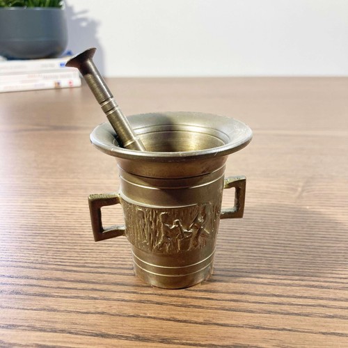 Mortier pilon bronze - pilon,