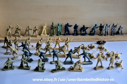Lot mini soldats style - de,