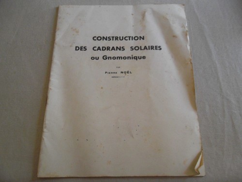 Construction des cadrans - construction,