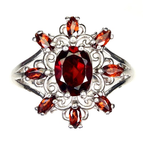 925 bague argent ancien - bague,