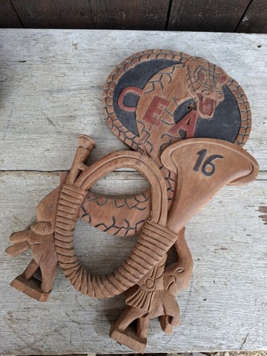 Insigne emblème bois - emblème,