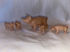 Playmobil Cochons Truie Et 4