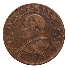 Papal States 2 Soldi 1867 R