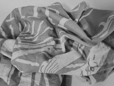 Magnolia Pearl?Grande Écharpe HAPPINESS SUPPLY Légère, Foulard Carré en Dove