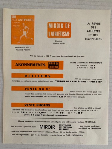 Publicite annees - annees, 70