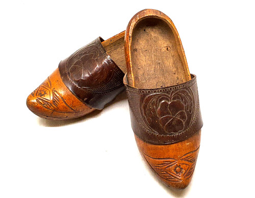 Ancienne paire sabot - paire,