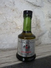 Mignonnette bouteille Cognac couronne Prince Hubert de polignac pleine