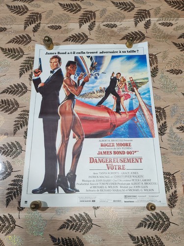 Affiche cinéma originale 1985 - cinéma,