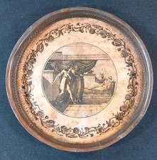 Plateau en Tole Lithographiée