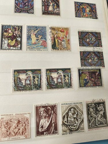 Lot anciens timbres france - lot,